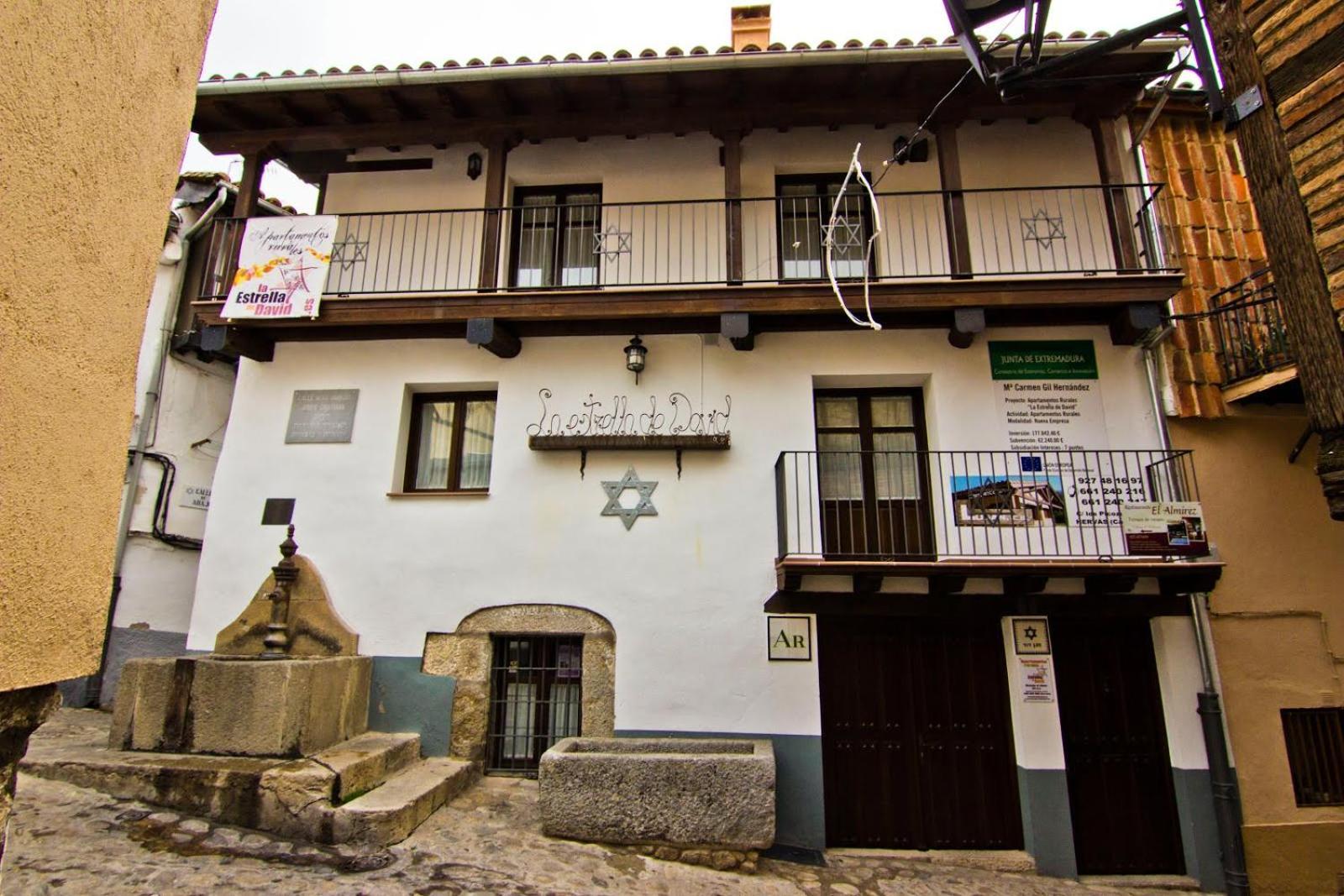 La Estrella De David, Apartamentos Rurales Hervas Luaran gambar